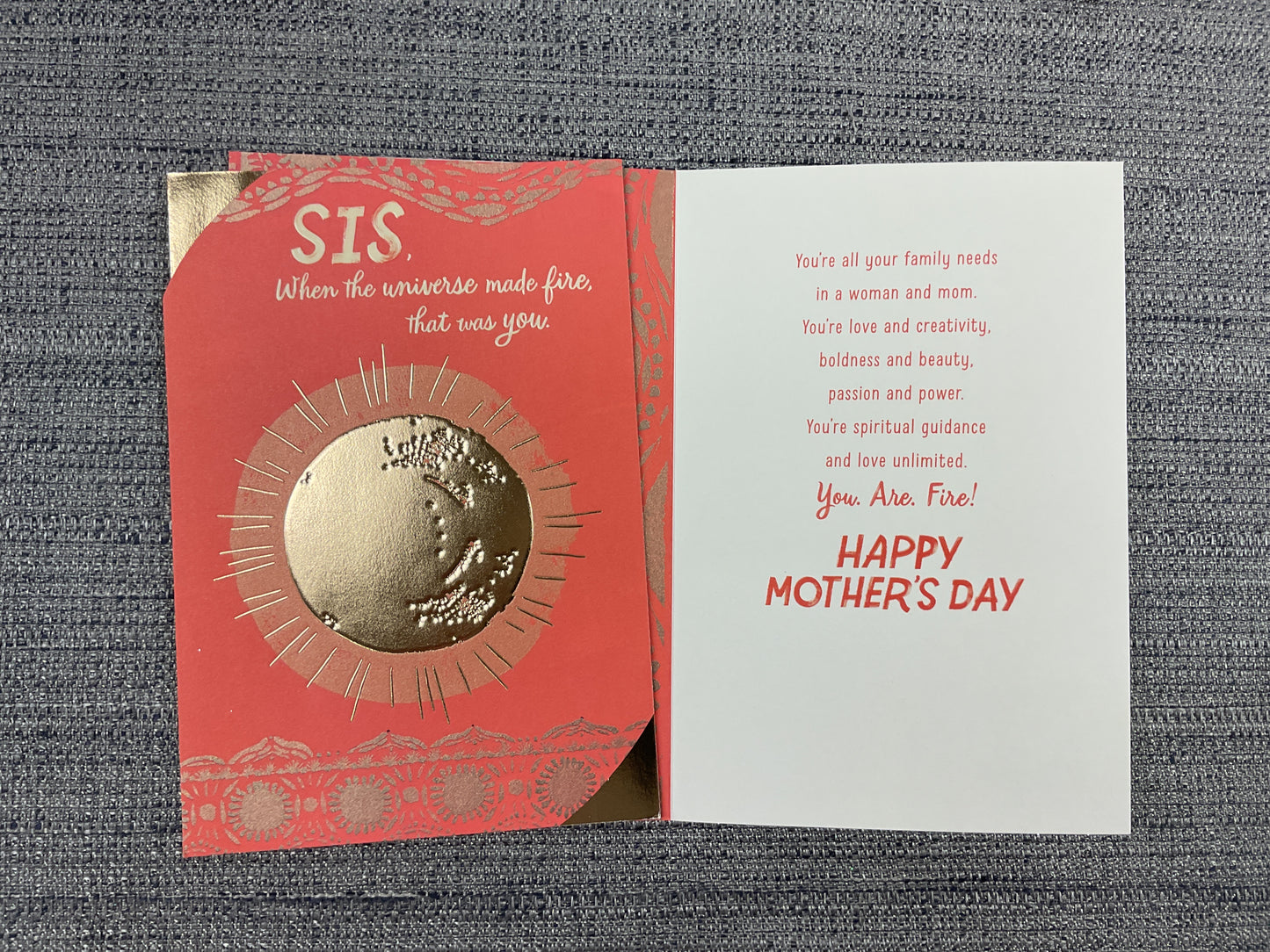 Sister- Mother’s Day