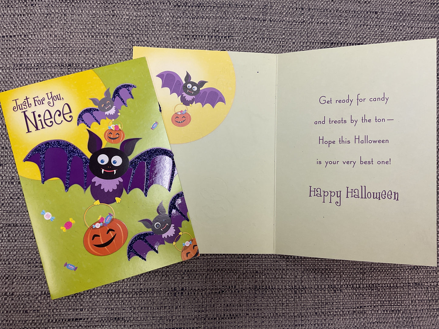 Happy Halloween Niece Card