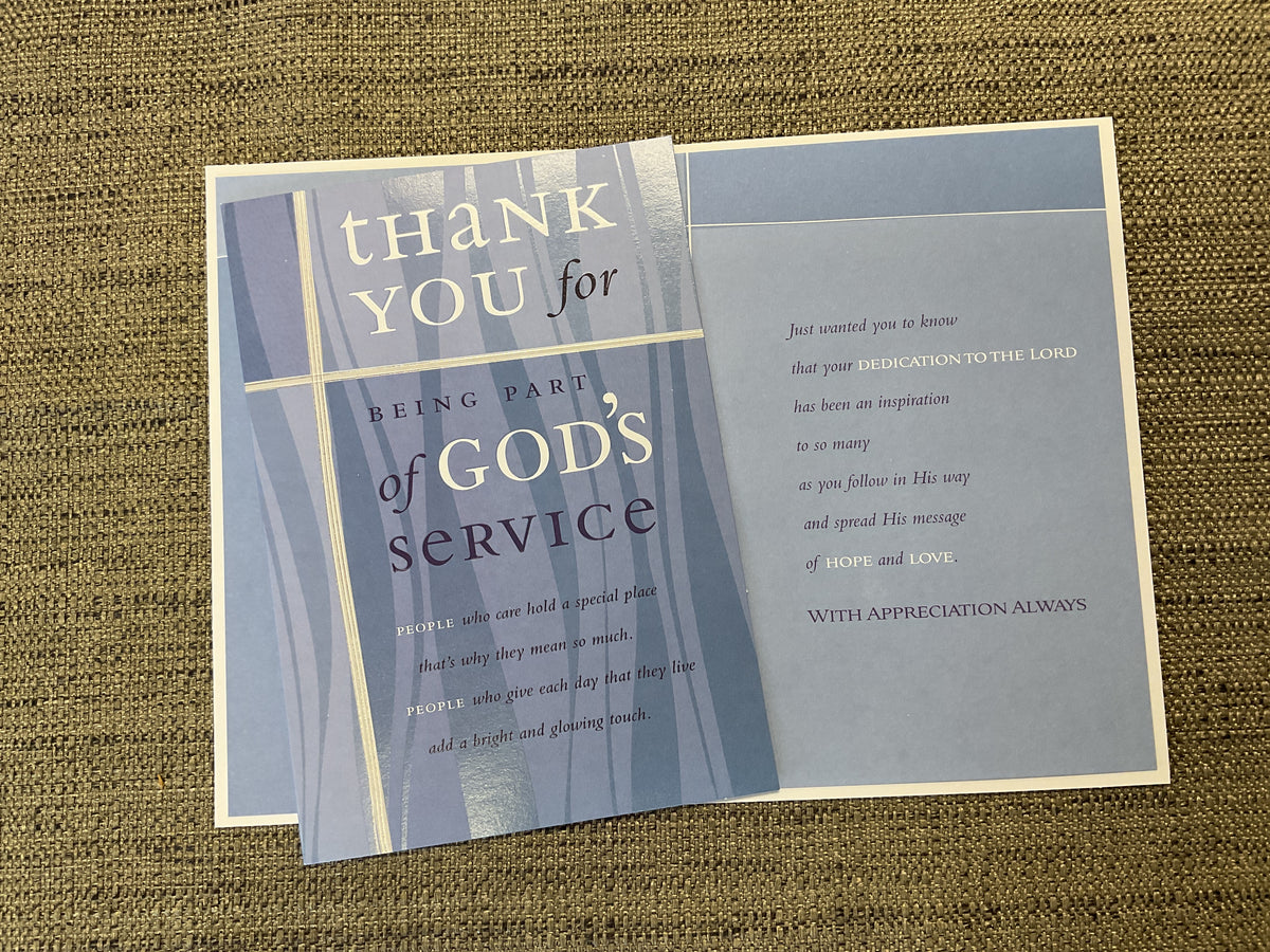 In God’s Service