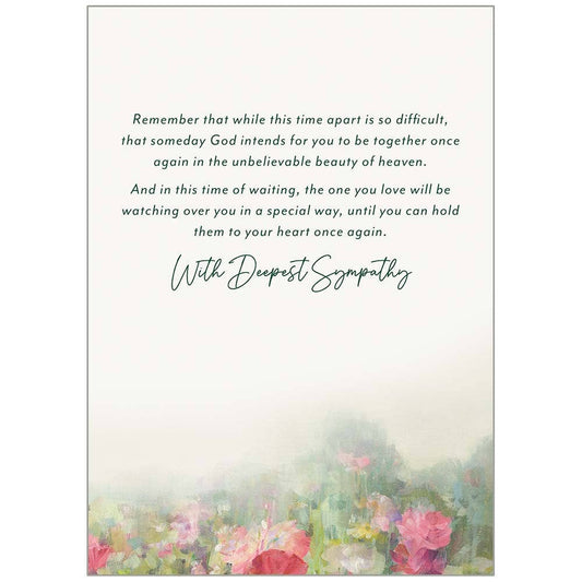 Mountain Meadows - Faith Sympathy Card