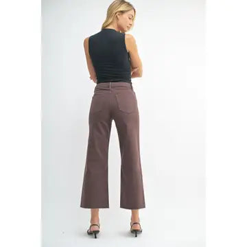 Slim Wide Leg Jean