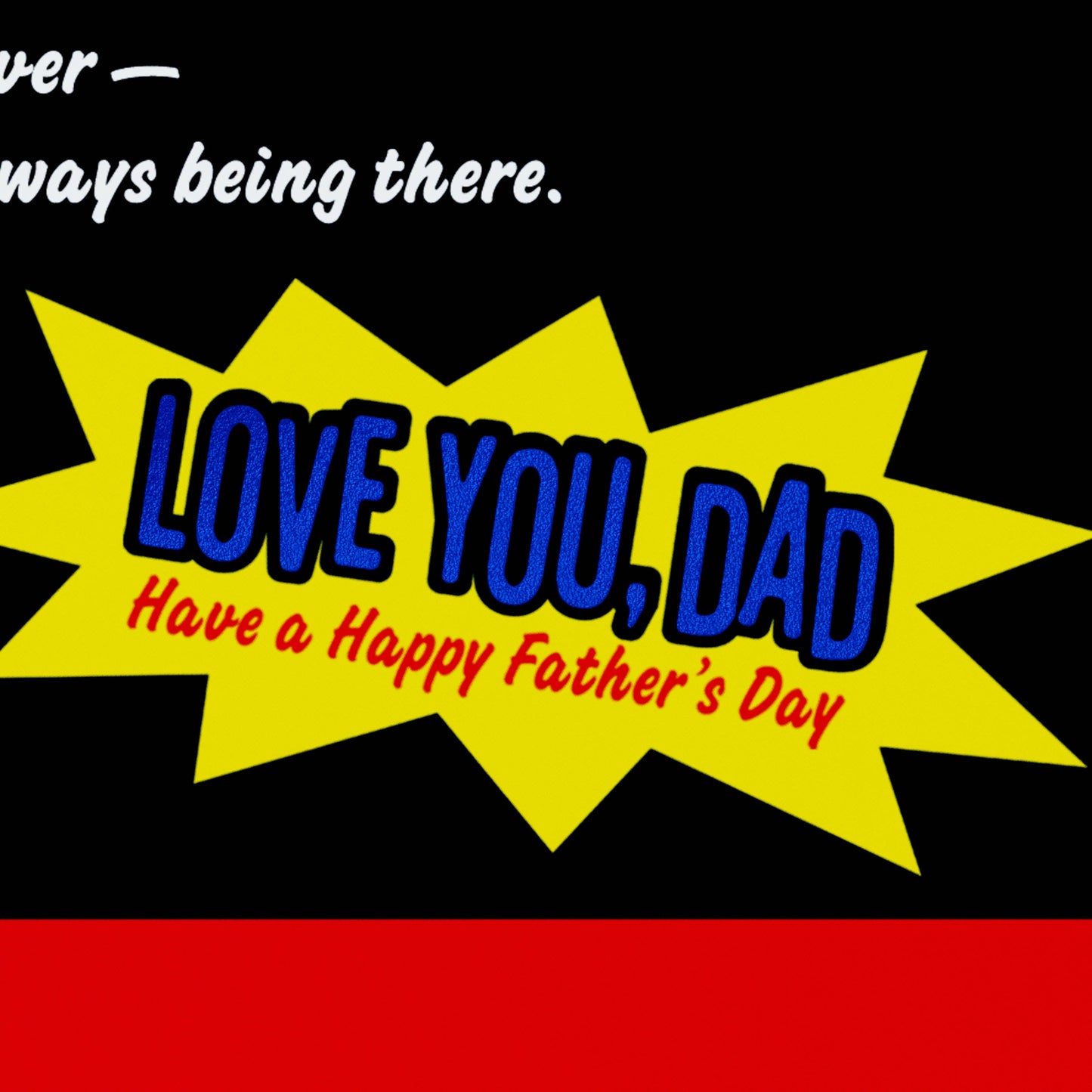 Father’s Day Card for Dad – Superhero “Dadmobile” Batman™