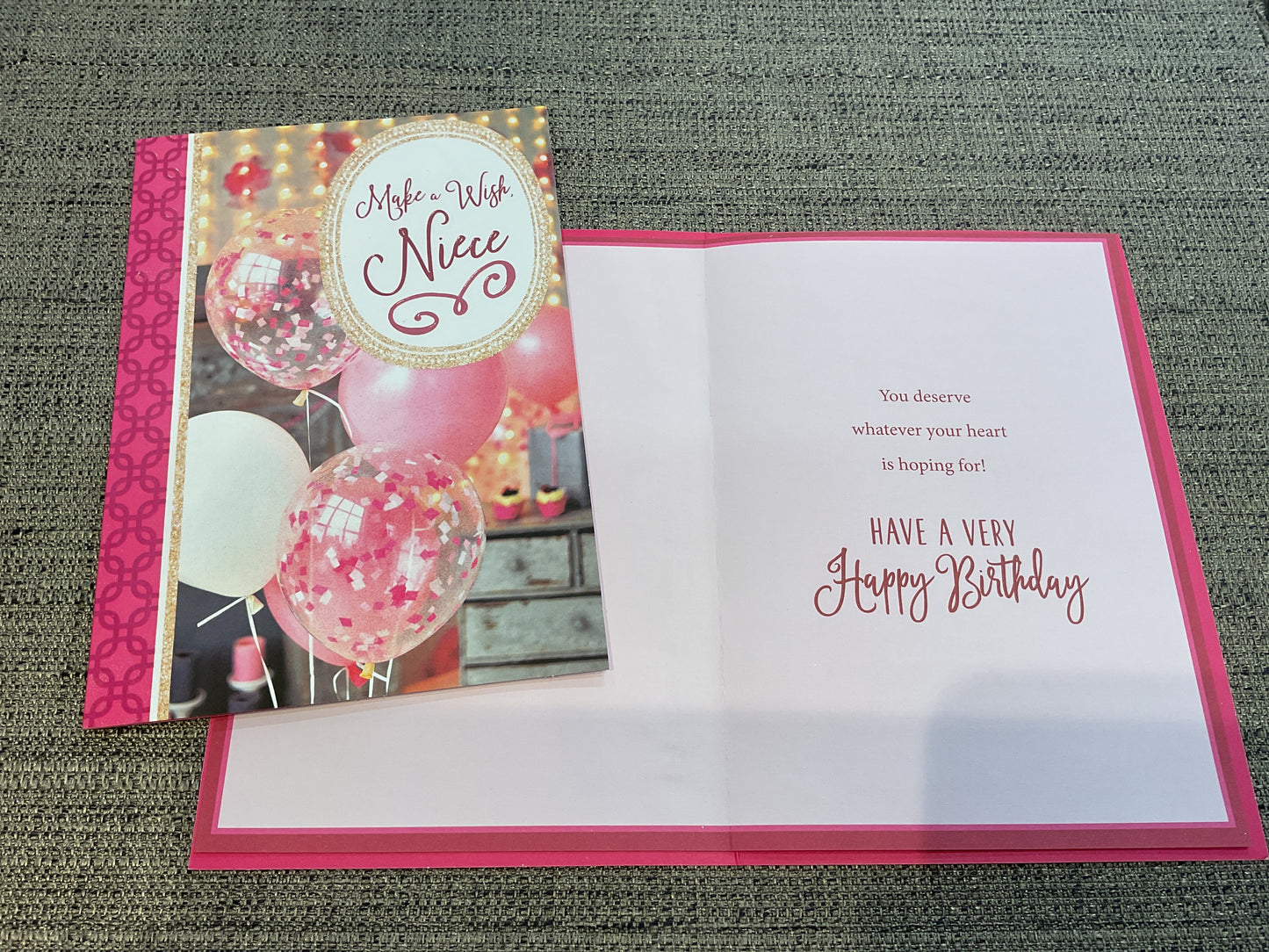 Niece Birthday Card