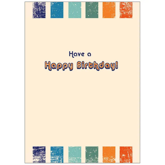 Retro - Birthday Card