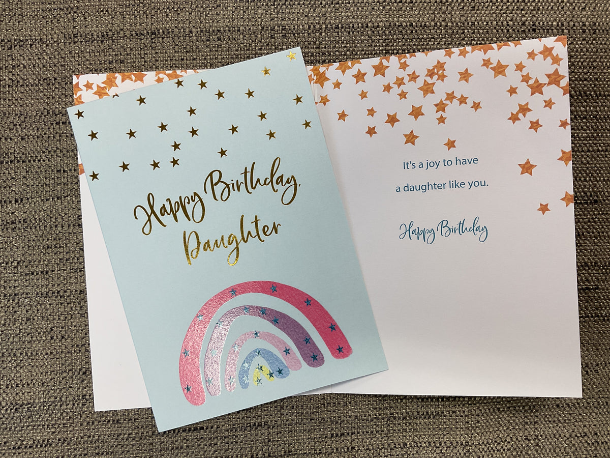 Daughter Birthday Card