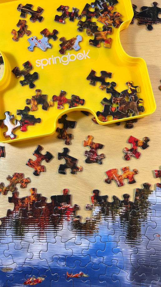 Autumn Lake 500 Piece Jigsaw Puzzle