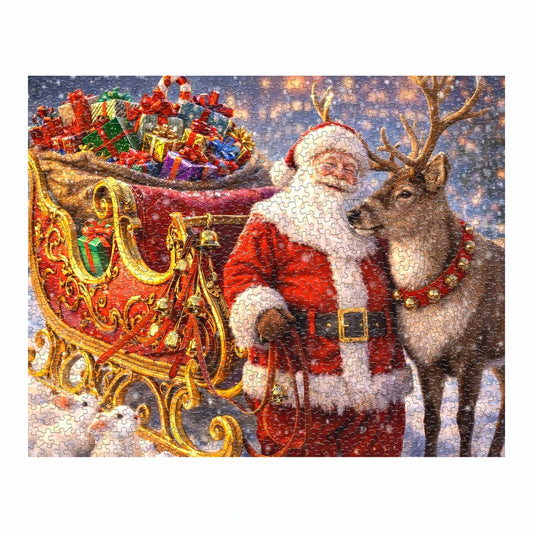Santa's Send Off 1000 Piece Jigsaw Puzzle