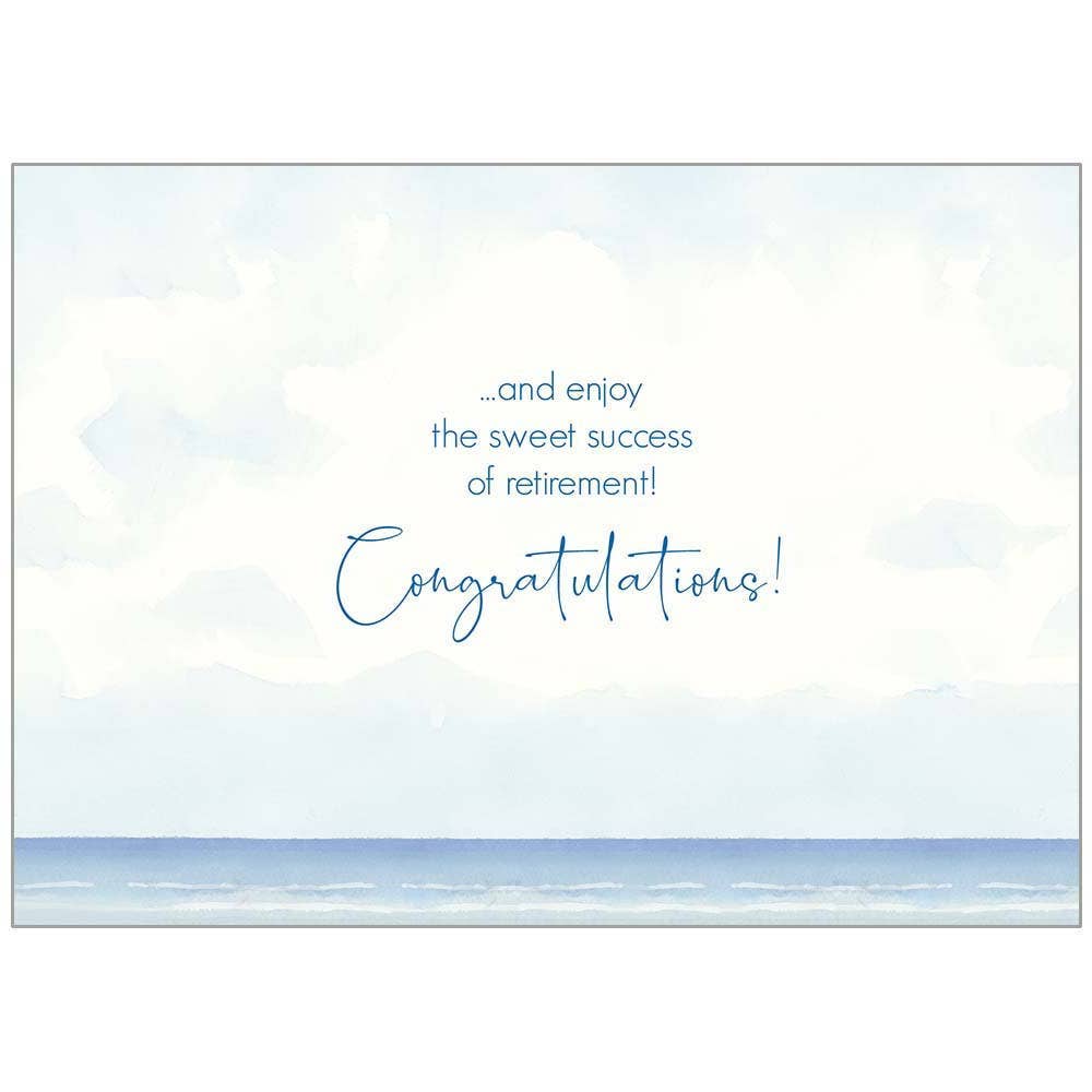 In the Breeze - Faith Retirement Card