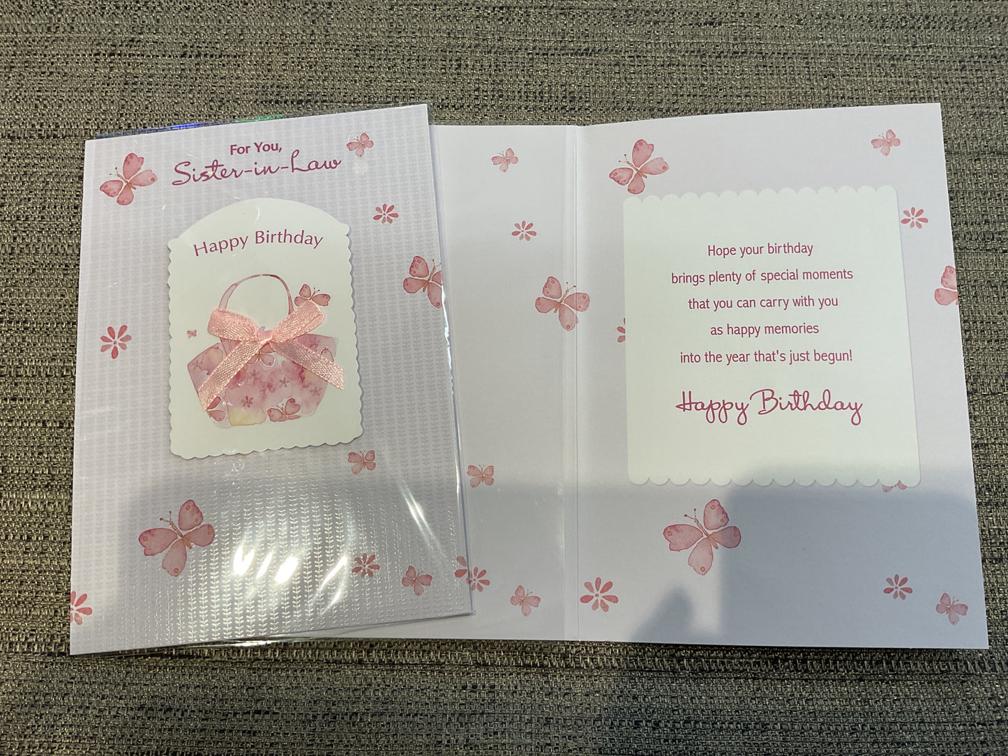 Sister-in-Law Birthday Card