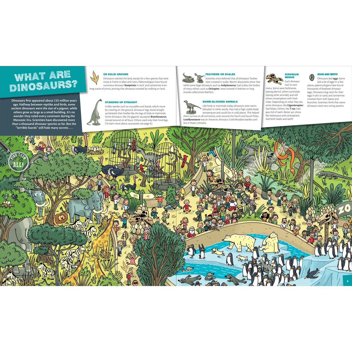 Seek and Find: Dinosaurs