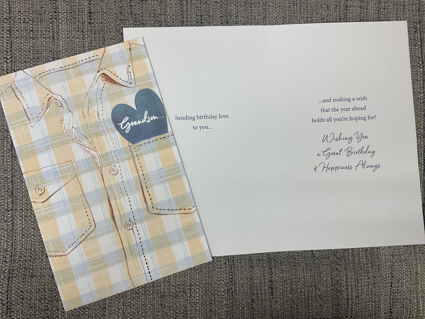 Grandson Birthday Card