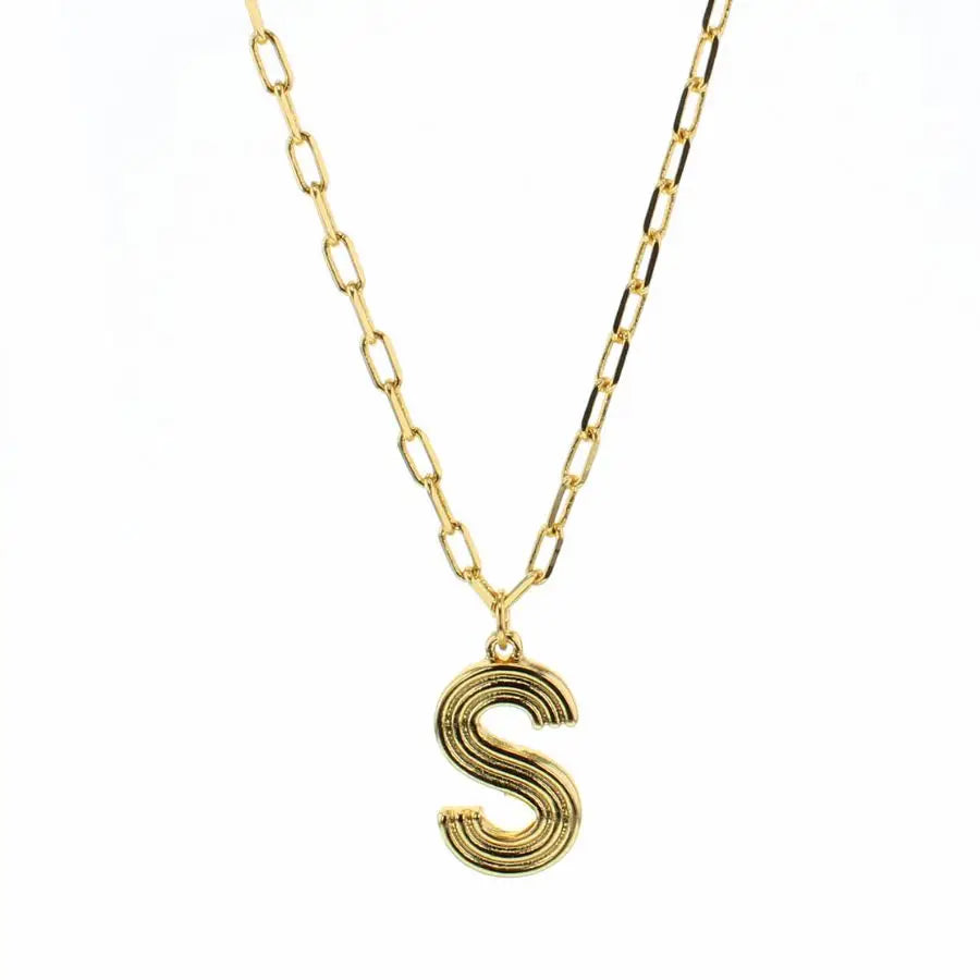 Deco Letter Necklaces