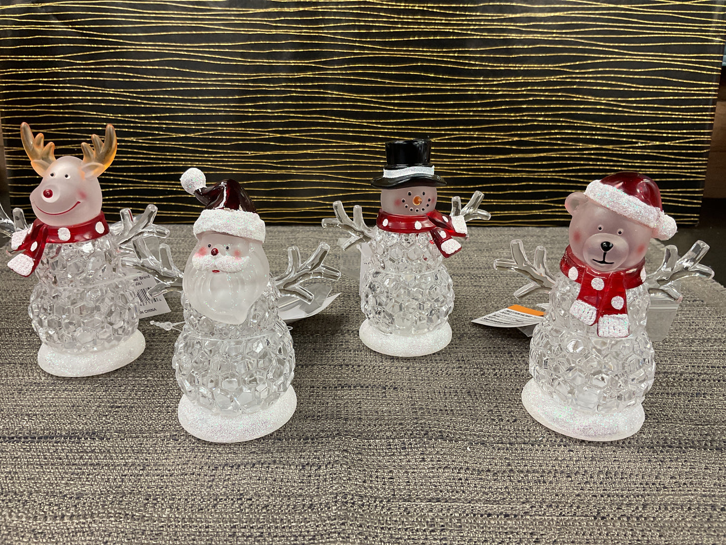 Acrylic Christmas Mini Light Up Characters