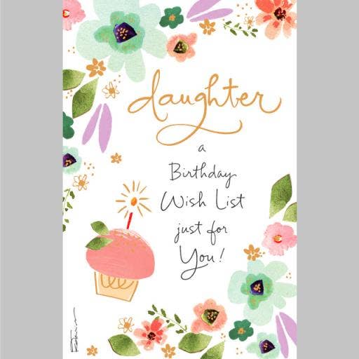Daughter Birthday Card
