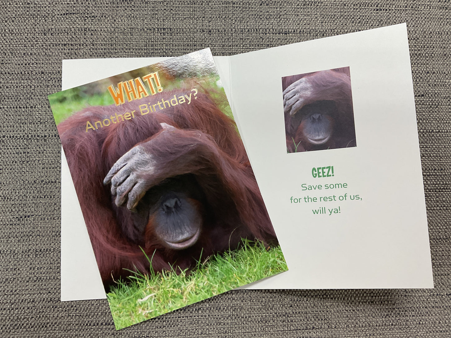 Humor Birthday Card
