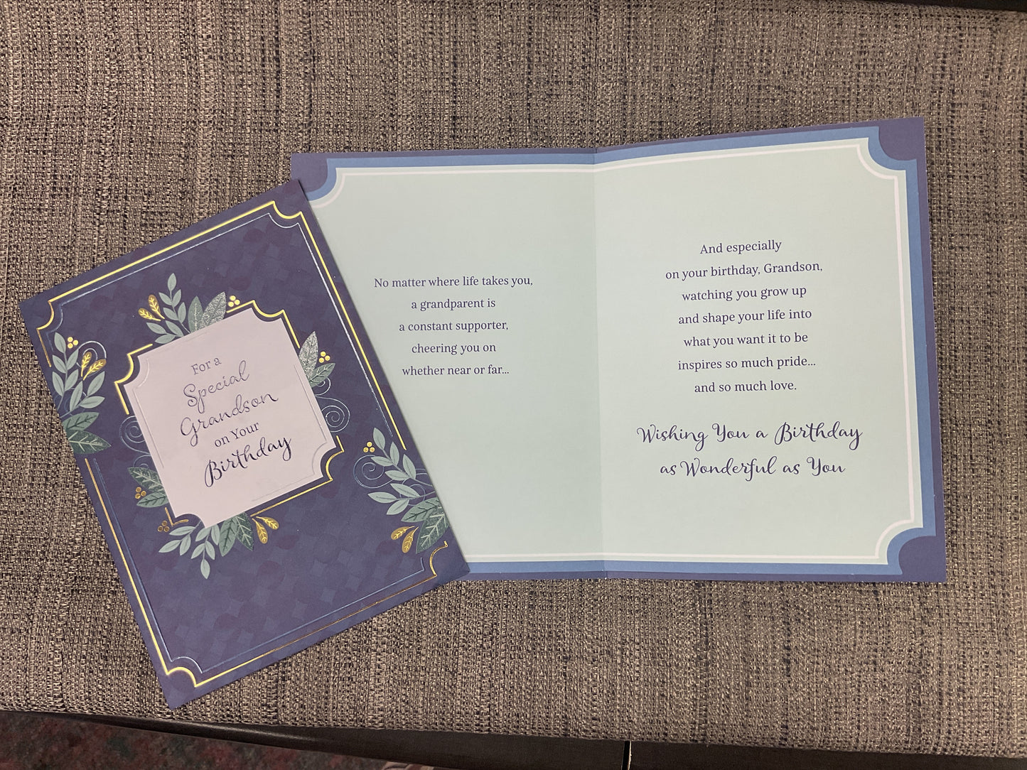 Grandson - Birthday Card
