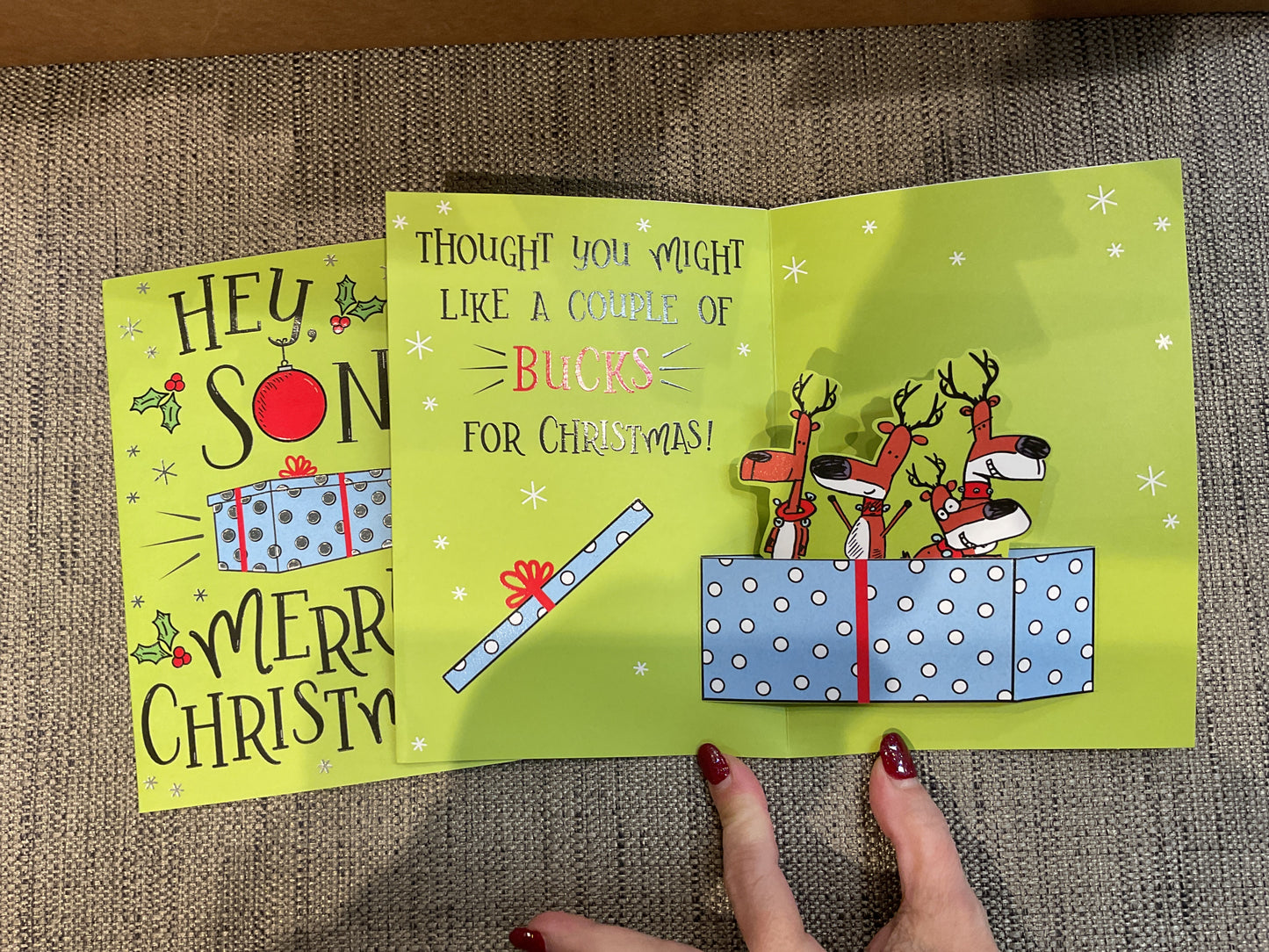 Son Christmas Card