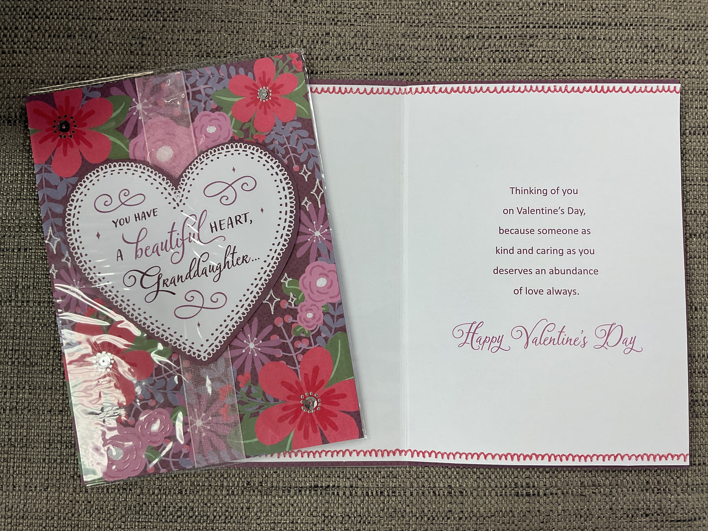 Valentine’s Day Card - Granddaughter