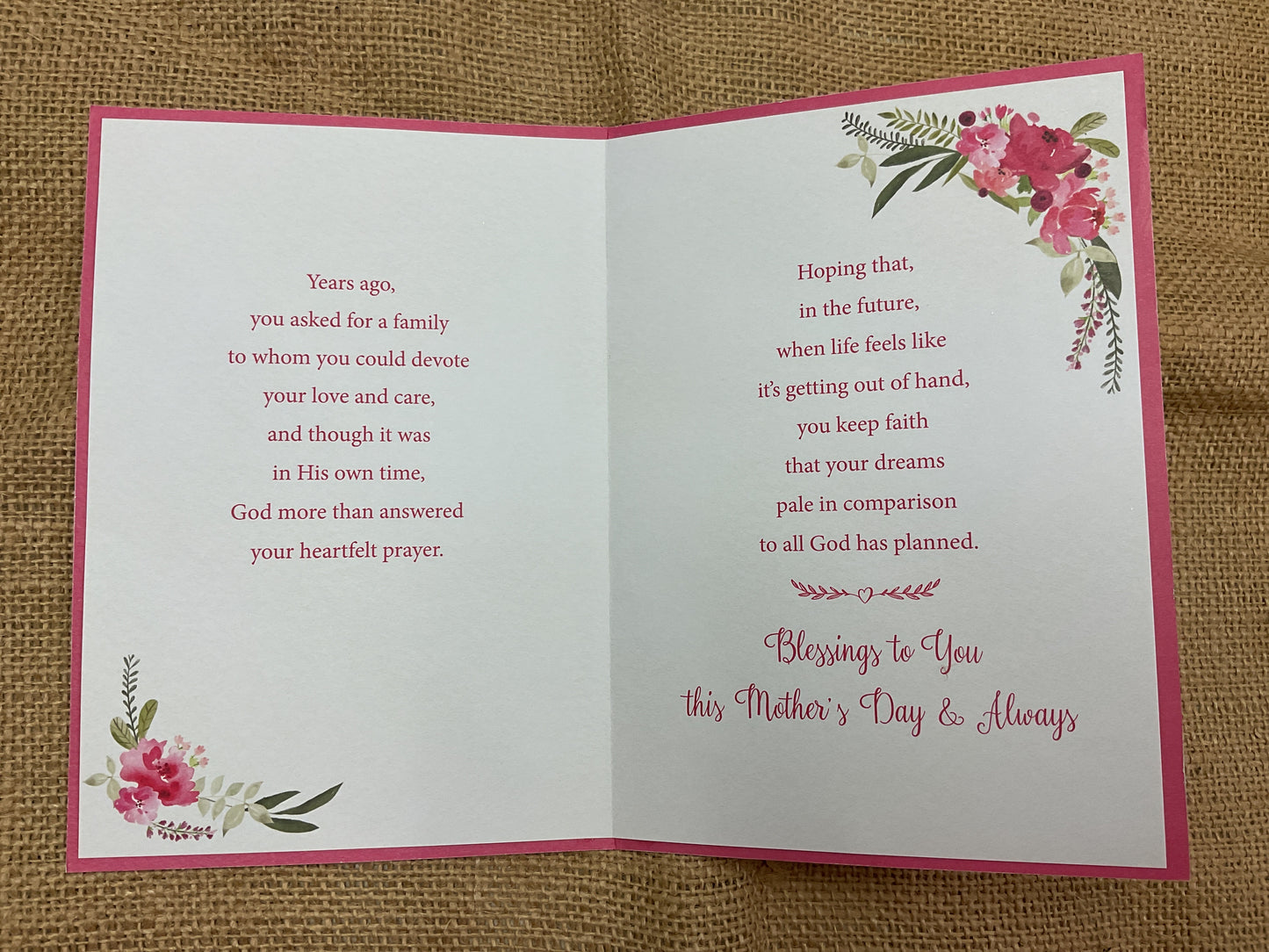 Blessed is she who has believed * religious* - Mother’s Day Cards