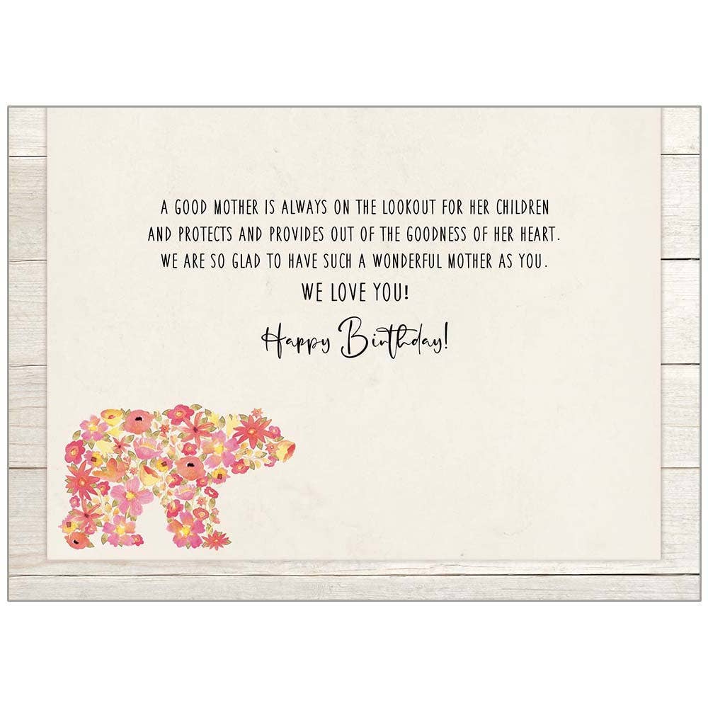 Mama Bear - Birthday Mother Card