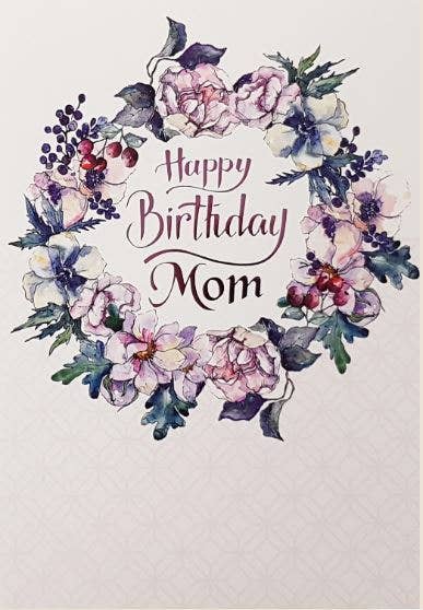 Mom Birthday Card