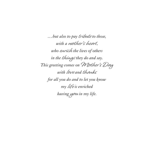 Like a Mother - Mother's Day Card