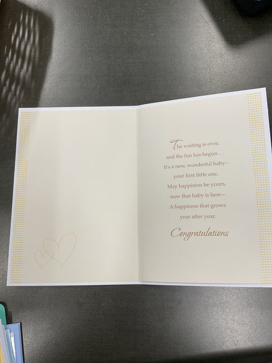 1st Baby Card