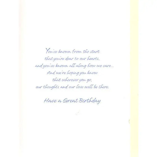 Son Birthday Card