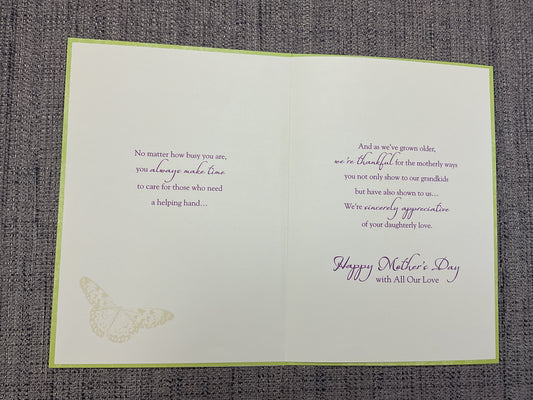 Our Daughter- Mother’s Day