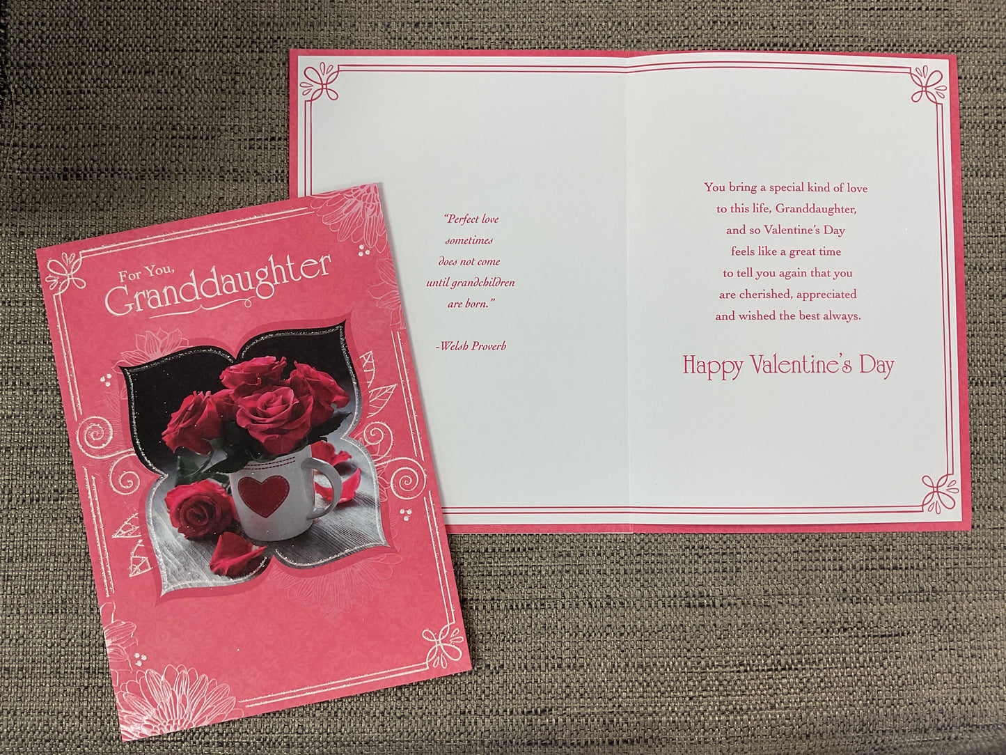 Valentine’s Day Card - Granddaughter