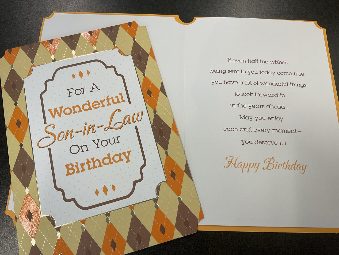 Son-in-Law Birthday
