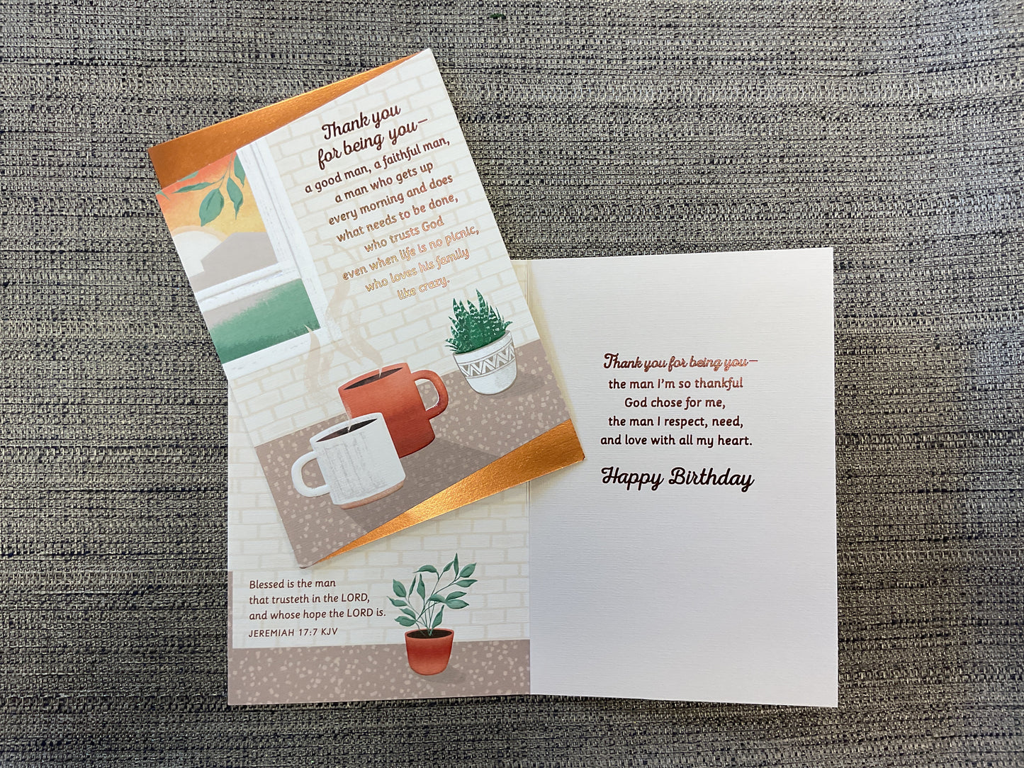 Religious Husband Birthday Card