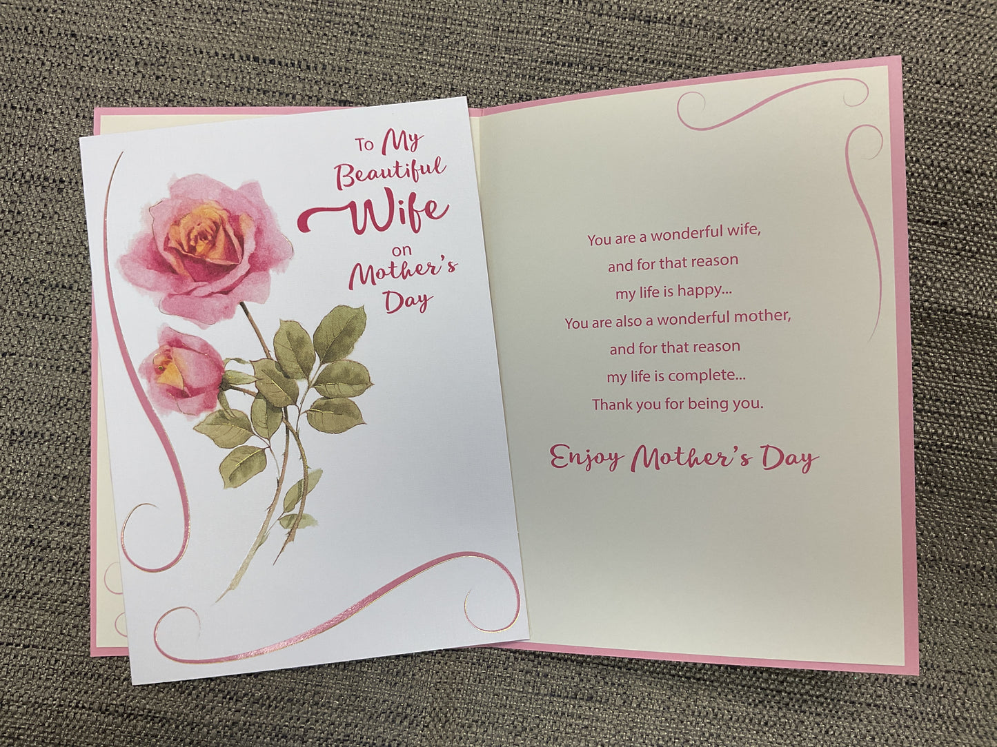Wife - Mother’s Day Card