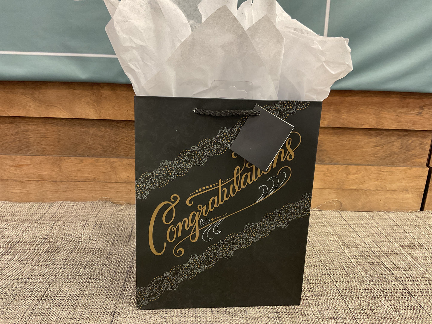 Congratulations gift bag