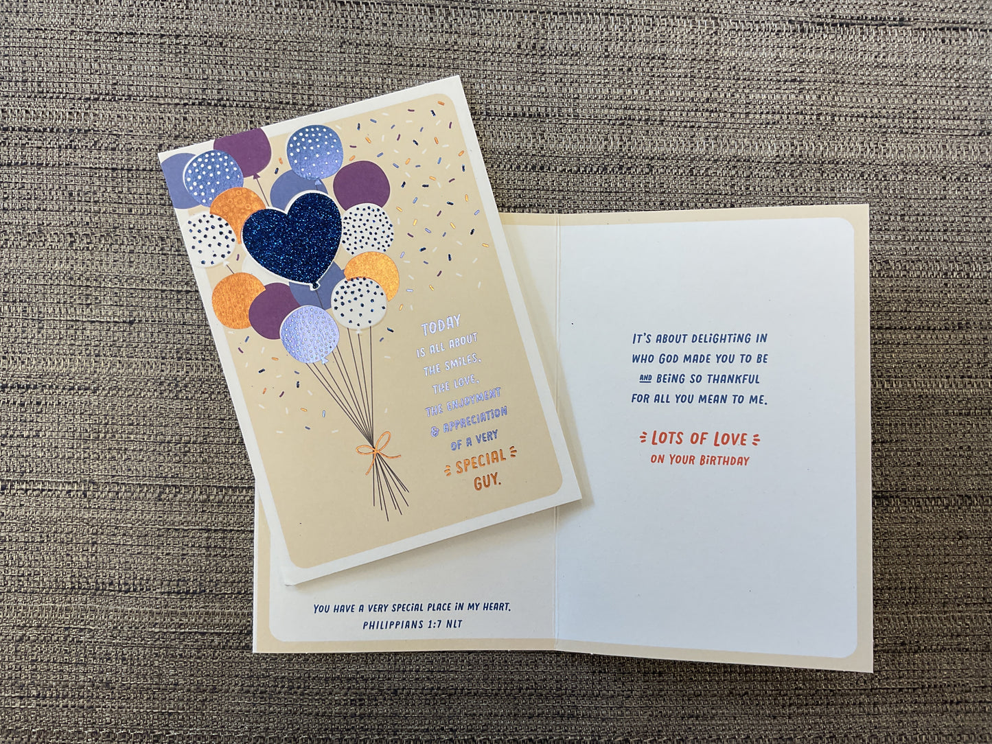 One I Love Religious Birthday Card