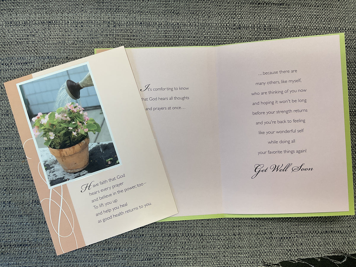 Religious Get Well Card