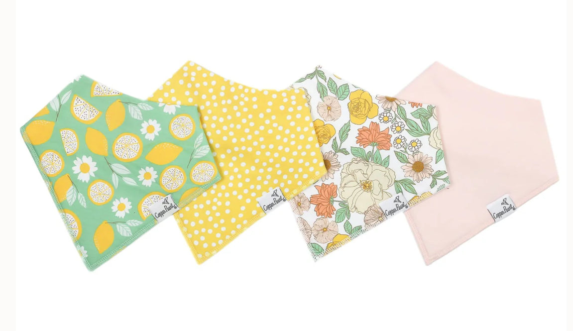 Copper Pearl Bandana Bibs
