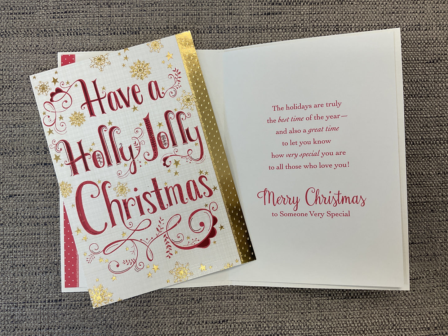 Someone Special Christmas Card