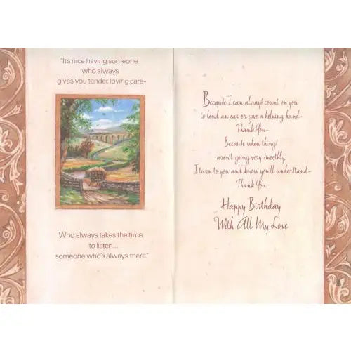Husband Birthday Card