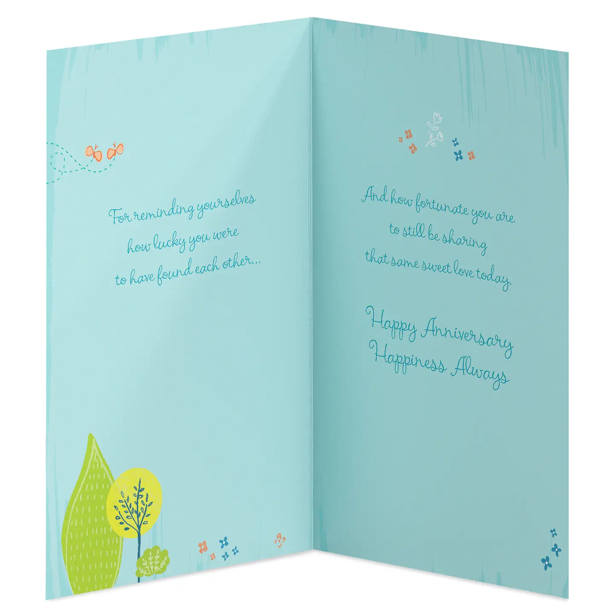 Anniversary Card For Couple (Found Each Other)