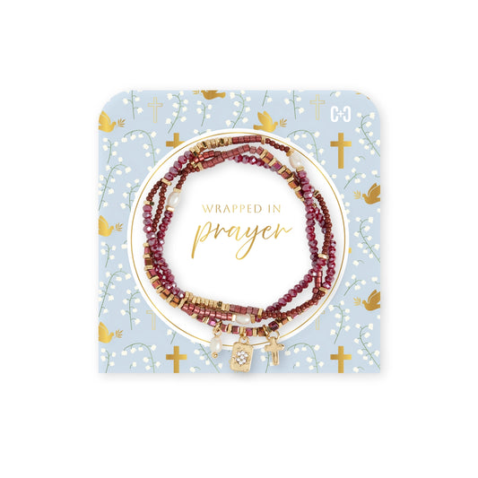 Wrapped in Prayer Bracelet Asst