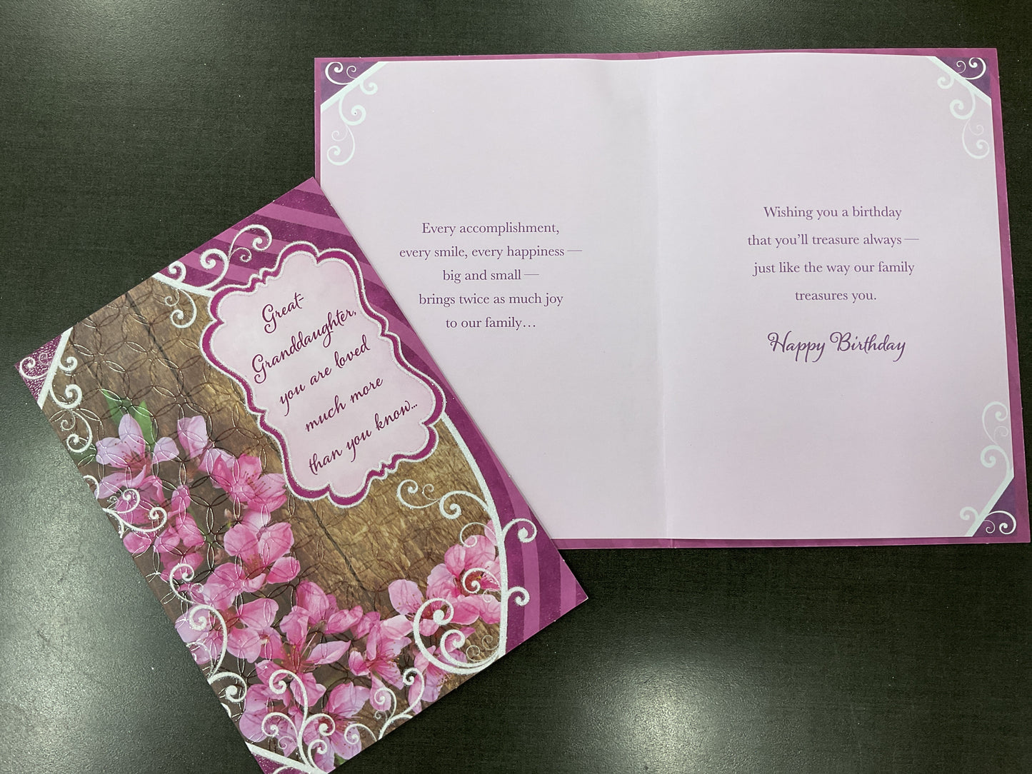 Great-Granddaughter Birthday Card
