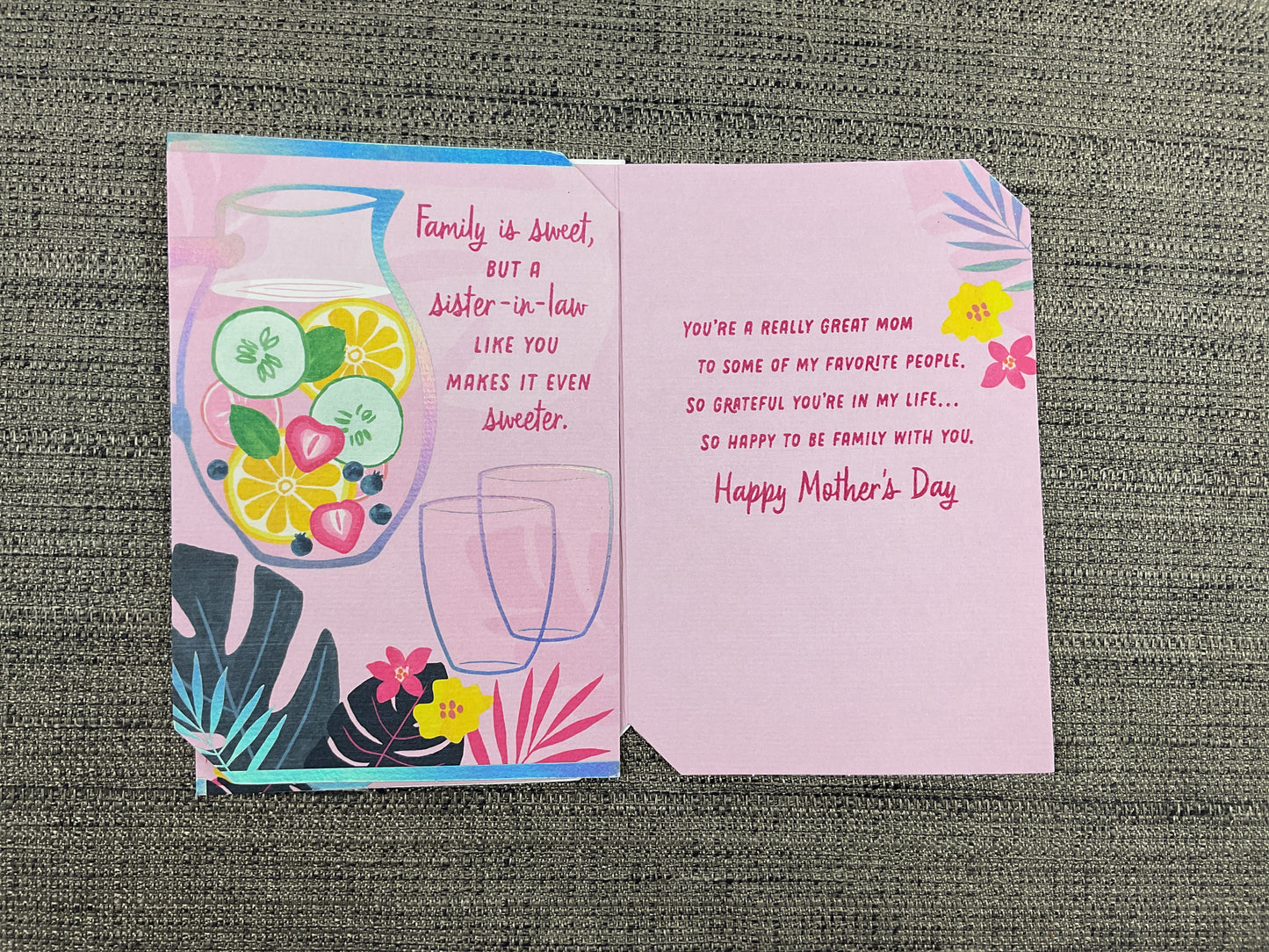 Sister-in-law -Mother’s Day