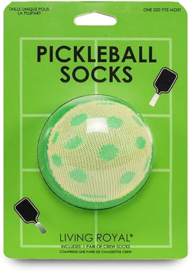 Pickleball Socks 3D Crew Socks - Adult