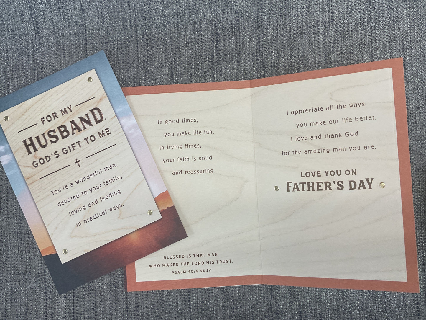 Husband *Religious* - Father’s Day Card