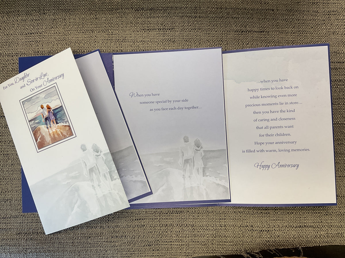 Daughter & Son-in-Law Anniversary Card