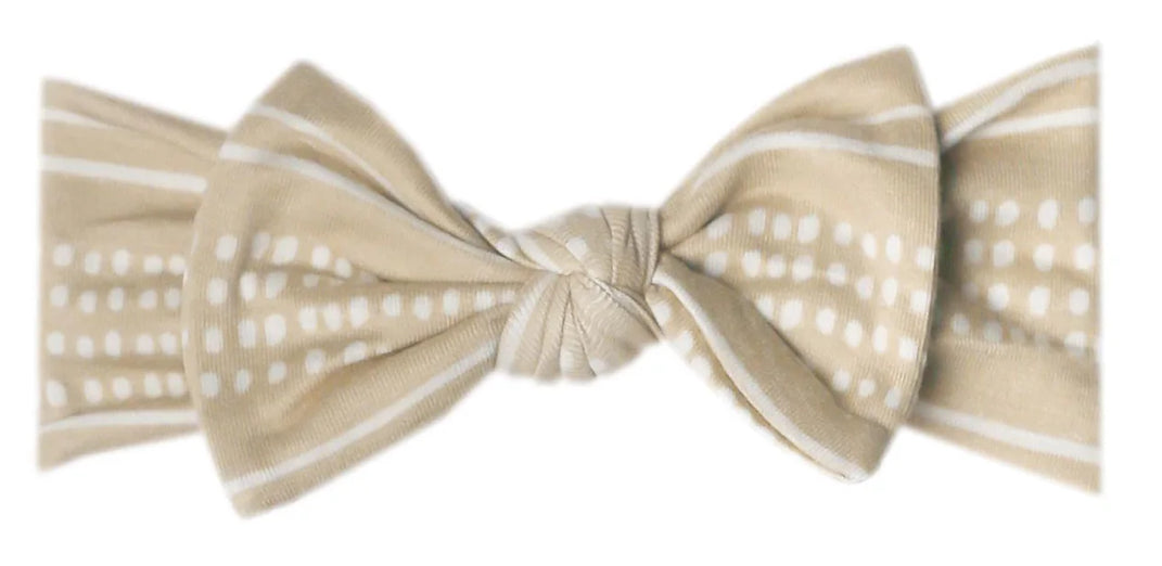 Copper Pearl Knit Headband