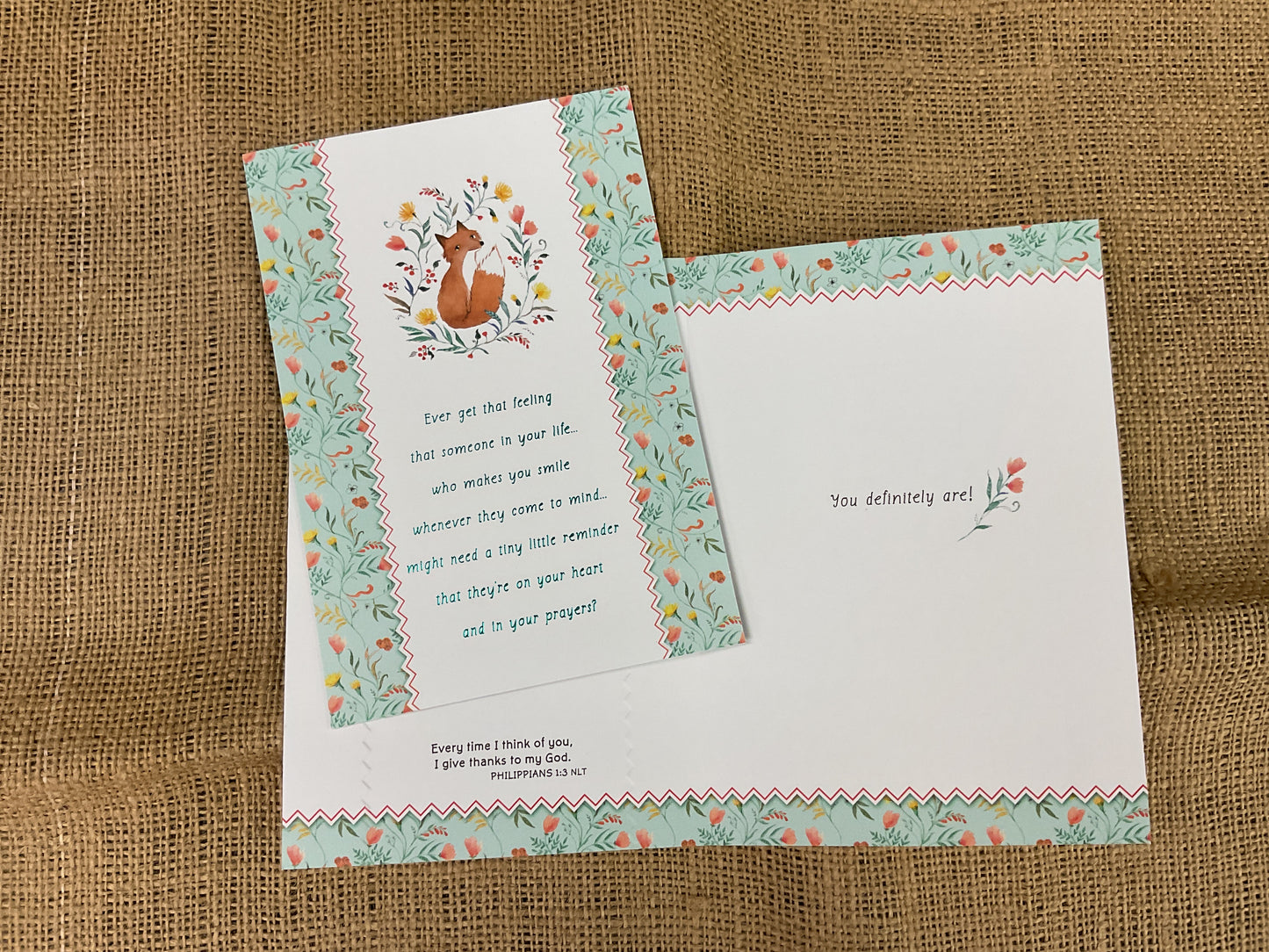 Religious Thinking of You Card