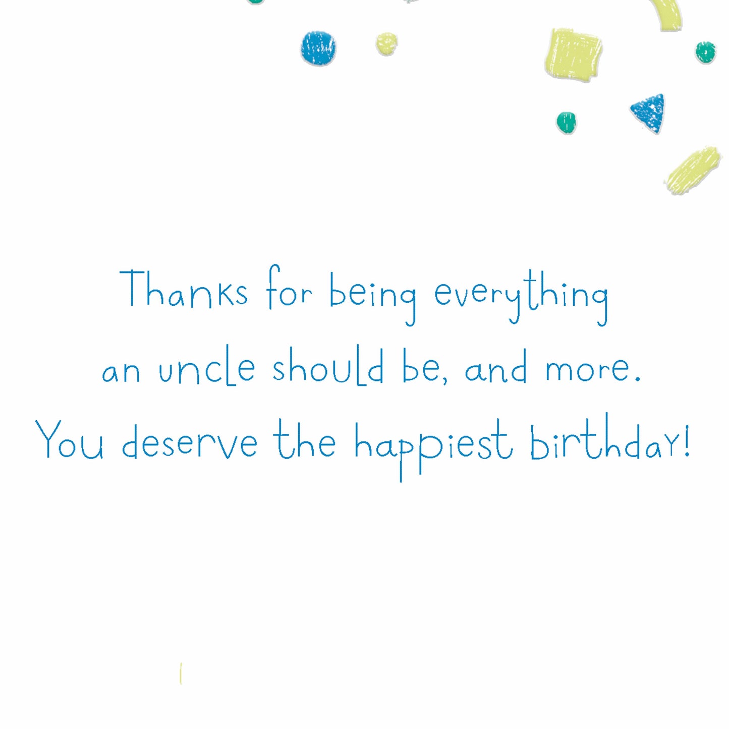 Birthday Card for Uncle (Good Man, Awesome Uncle)