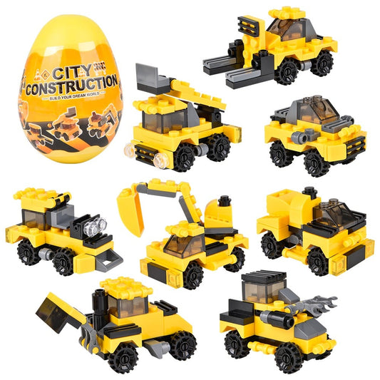 3" Building Block Constuction Truck